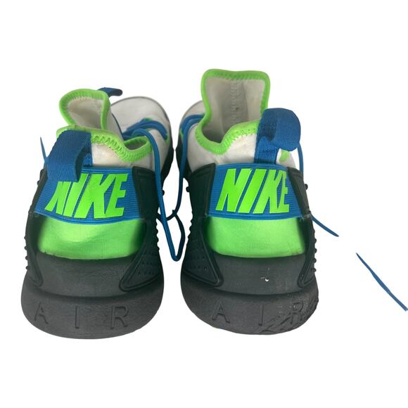 Nike Air Huarache Drift Shoes Mens Size 13 White Blue AH7334-102 Sneakers - Picture 4 of 12